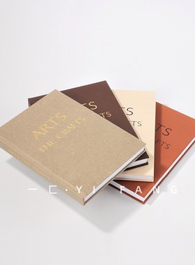 样板间现代布皮真书摆件售楼处新中式书架书房假书装饰摆设