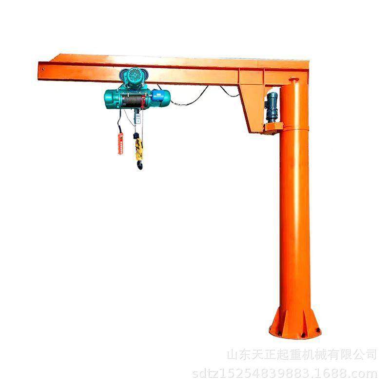 定柱式悬臂吊2吨1吨60度电动旋转旋臂吊固定式悬臂吊1t墙壁吊机,淘宝优惠券,粉丝福利购,淘宝优惠卷