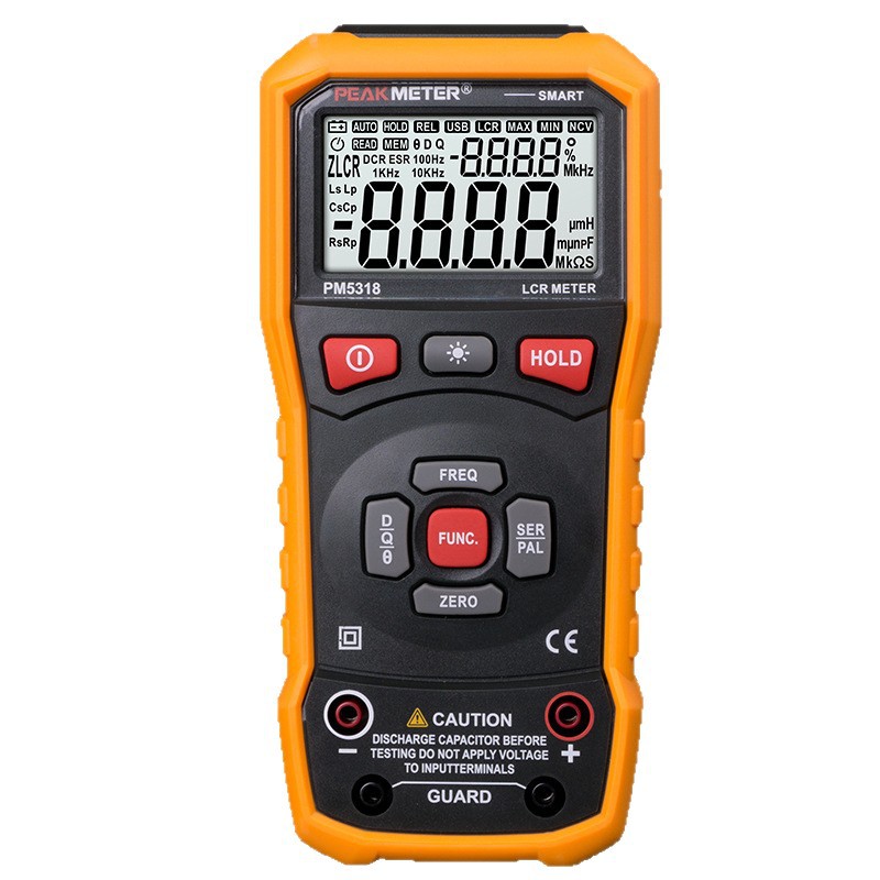 PEAKMETER华谊PM5318手持式LCR数字电桥高精度测量电阻电感电容表 - 图3