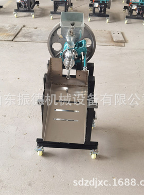 小型车载杂粮膨化机视频杂粮面粉双头膨化机现货供应汽油膨化机