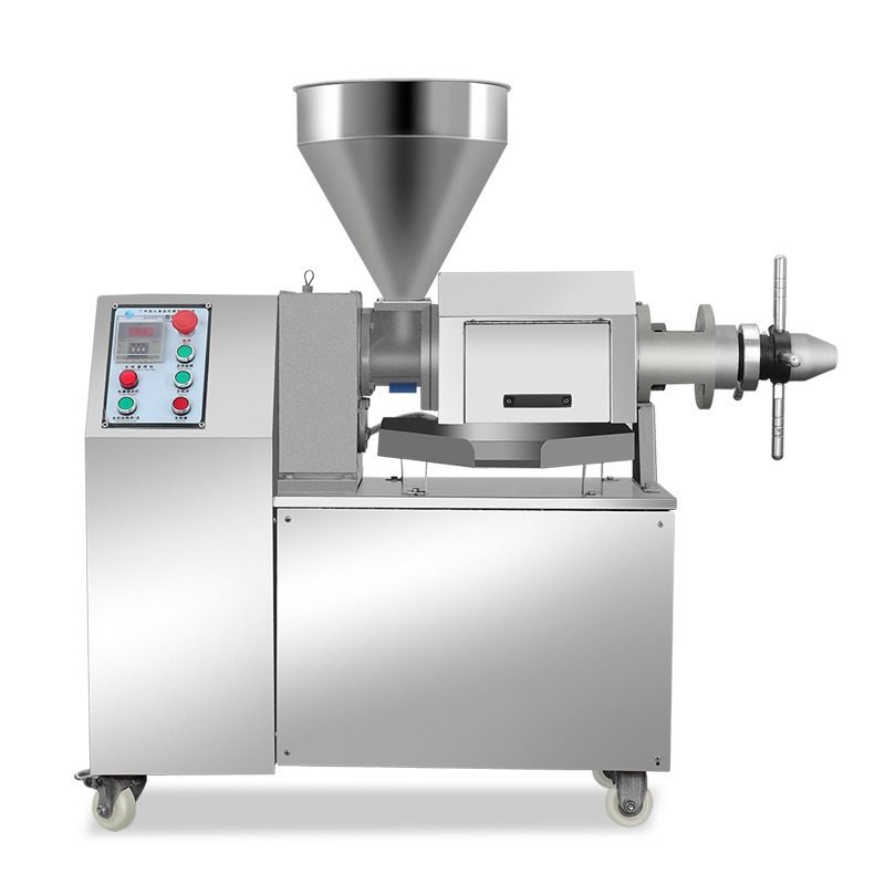 全自动榨油机花葵花籽大豆多钟物料不锈钢螺旋式菜籽油压榨机设备,淘宝优惠券,粉丝福利购,淘宝优惠卷