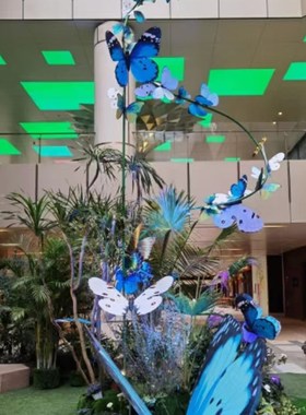 铝塑管造型PVC婚庆花艺布置道具舞台路引拱门弯曲百变管装饰摆件