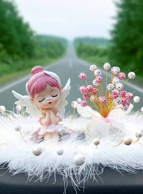 网红车内饰用品创意车品载车高档女生女神装饰VAY小上摆件202汽5