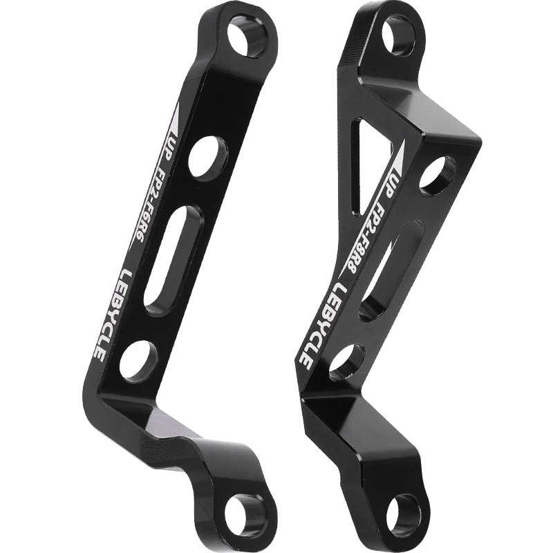 山地转公路刹车器直装转平装转换座160/18K0mm碟刹自行车夹器底座 - 图3