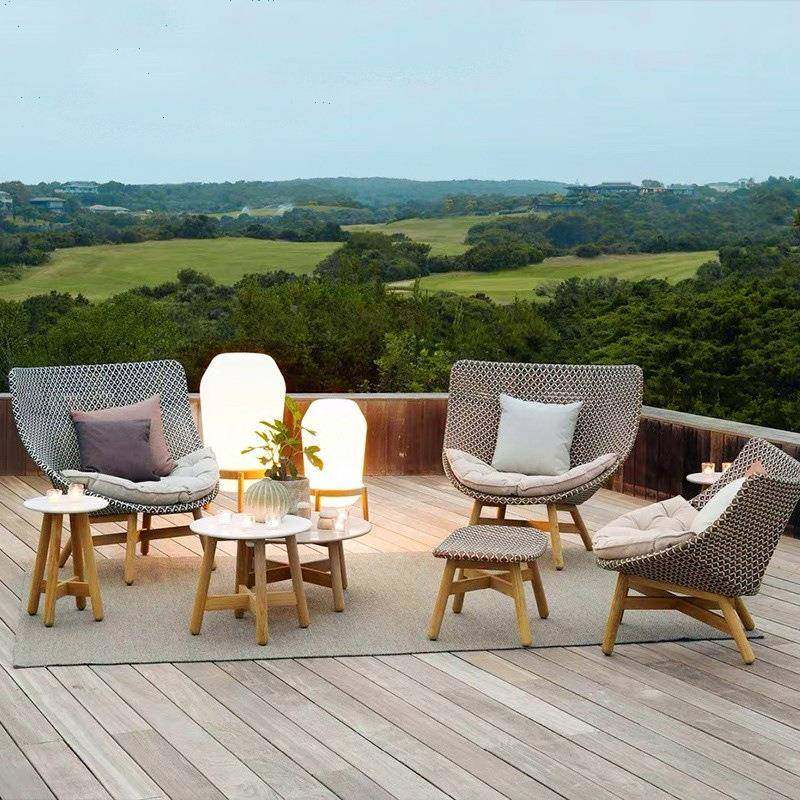 泳LG143池边观景沙发外庭院露台防水柚木实背木靠椅椅多色创意摇,淘宝优惠券,粉丝福利购,淘宝优惠卷