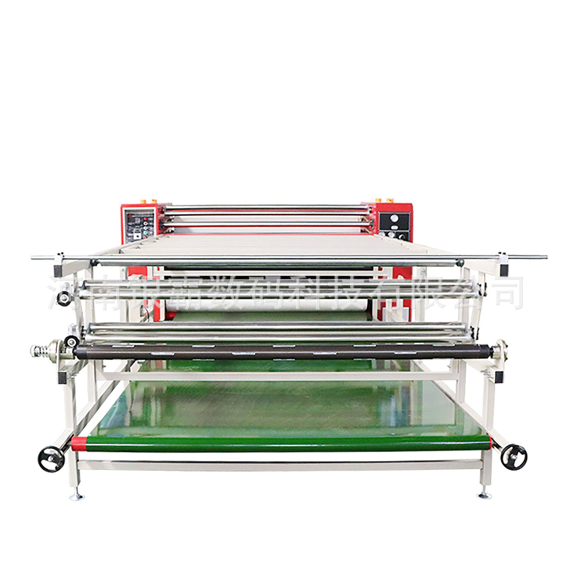 1.9米420油温滚筒热转印机 大型匹布面料热升华烫画印花设备机器 - 图2