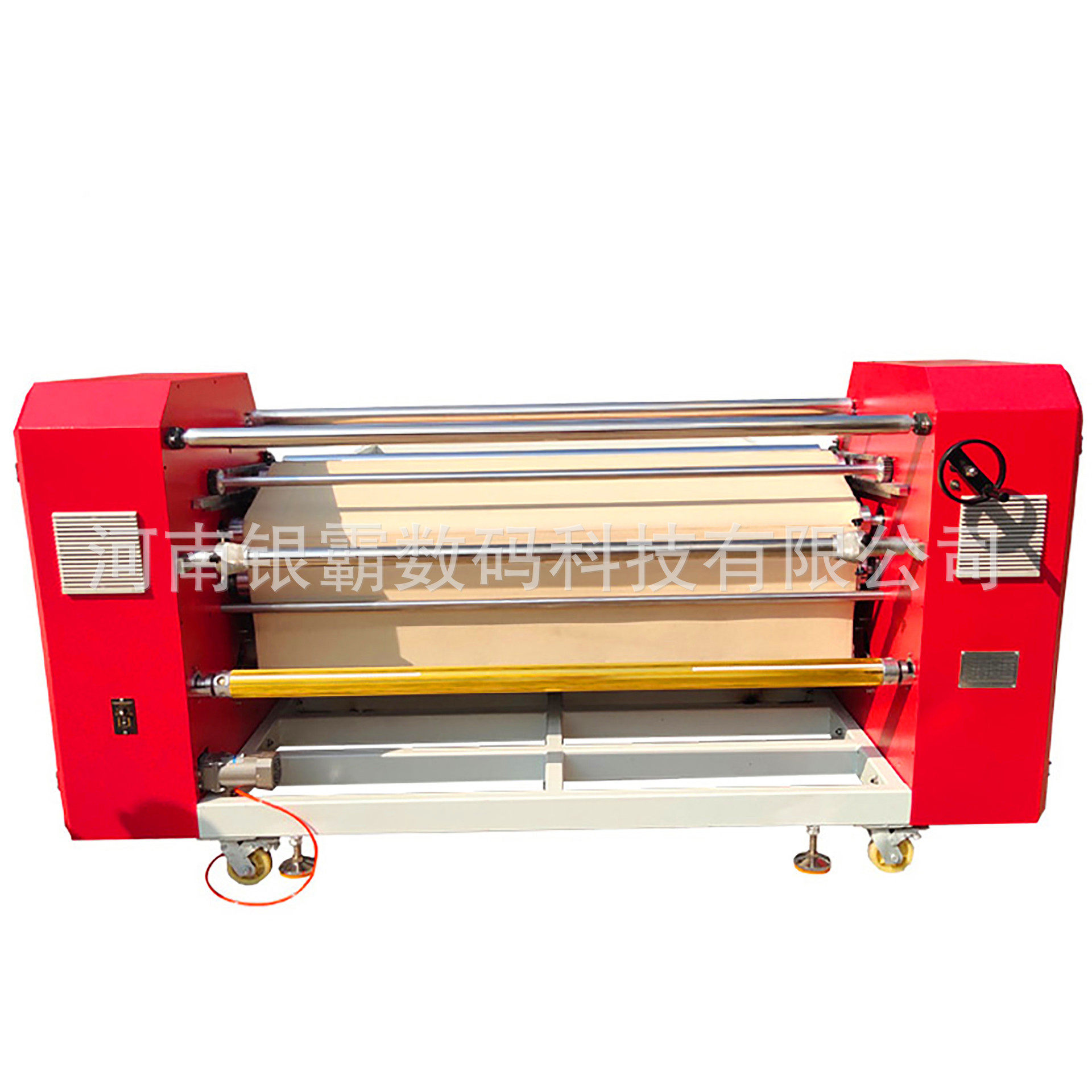 1.9米420油温滚筒热转印机 大型匹布面料热升华烫画印花设备机器 - 图3