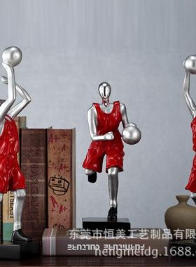 简约现代办公室面打篮球摆桌件书HM2775A客厅视柜玄关酒柜家居电