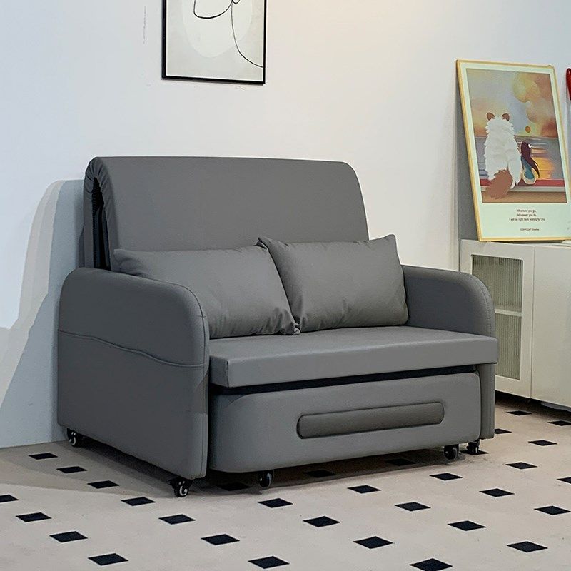 多功能折叠沙发床两用小户型客厅单双人1米5网红万向轮2024年新款,淘宝优惠券,粉丝福利购,淘宝优惠卷