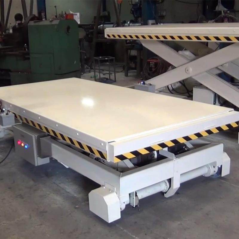 剪叉式液压升降平台单叉带轨道行走升降可移动车间作业升降机,淘宝优惠券,粉丝福利购,淘宝优惠卷