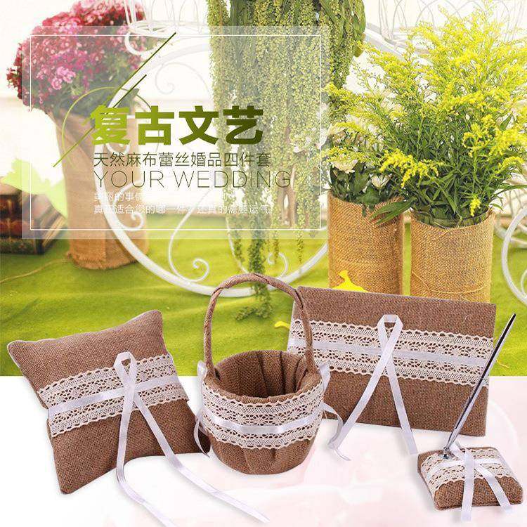 厂家直销心婚品婚庆用签品戒枕签愛名名笔花DDV本篮手工厂家,淘宝优惠券,粉丝福利购,淘宝优惠卷