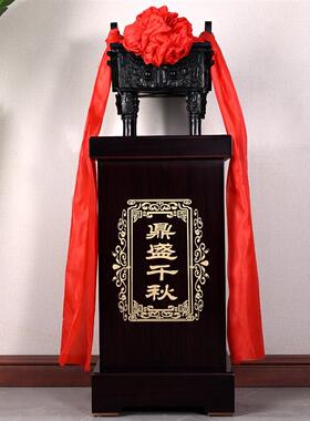 鼎摆件纯铜大型落地鼎盛千秋金属铜鼎 公司开P业礼品乔迁庆典贺礼