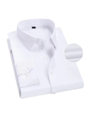 样板房衣帽间专用道具男士衬衫男长袖衬衣正装职业商务灰白色衬衣