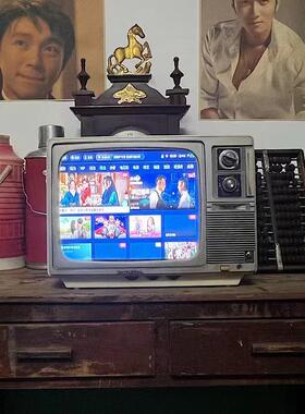 可以播放的机老式708PPB09怀0复古旧代摆年件装饰道具古董