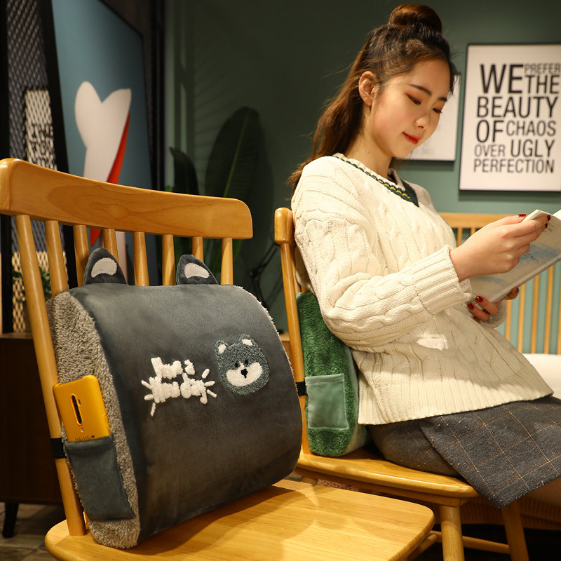 办公室靠背垫靠枕座椅腰靠腰垫汽车记忆棉靠垫腰枕椅子护腰可拆洗,淘宝优惠券,粉丝福利购,淘宝优惠卷