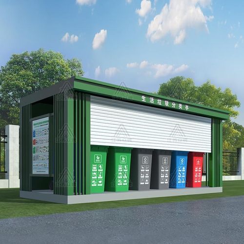 户外成品垃圾房分类房小区街道收集站智能垃圾分类亭清洁回收站 - 图2
