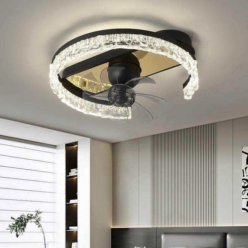 意式轻奢创意冰具纹客厅吸顶灯三色70变光光全谱护眼全屋灯风扇裂,淘宝优惠券,粉丝福利购,淘宝优惠卷