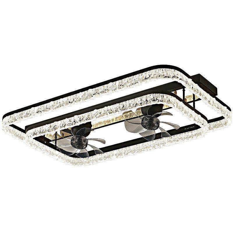 意式轻奢创意冰具纹客厅吸顶灯三色70变光光全谱护眼全屋灯风扇裂,淘宝优惠券,粉丝福利购,淘宝优惠卷