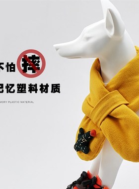 狗模特宠物用品拍摄狗模型PVC 店铺陈列道具橱窗展示架家居摆件狗