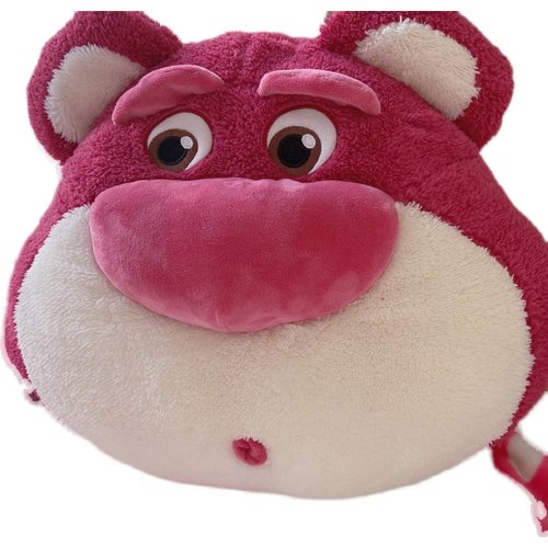 ins风草莓熊抱枕毯子靠背男生款办公室睡觉女生沙发毛绒玩具礼物 - 图3