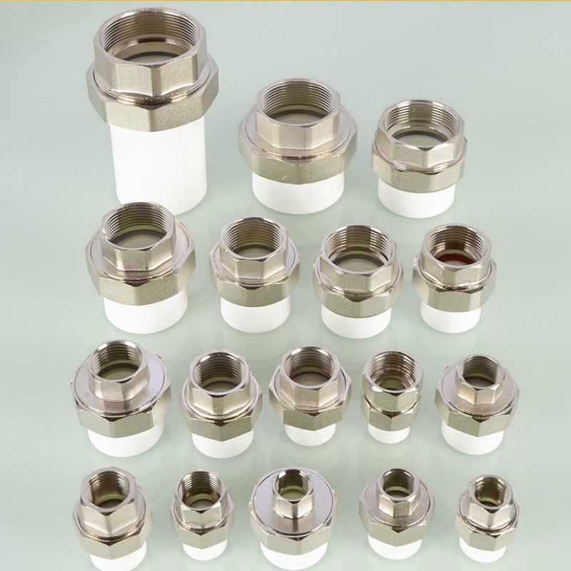 PPR内丝牙铜活接20 n25变32 40转50 63水管热熔46分1.25寸水表油 - 图2