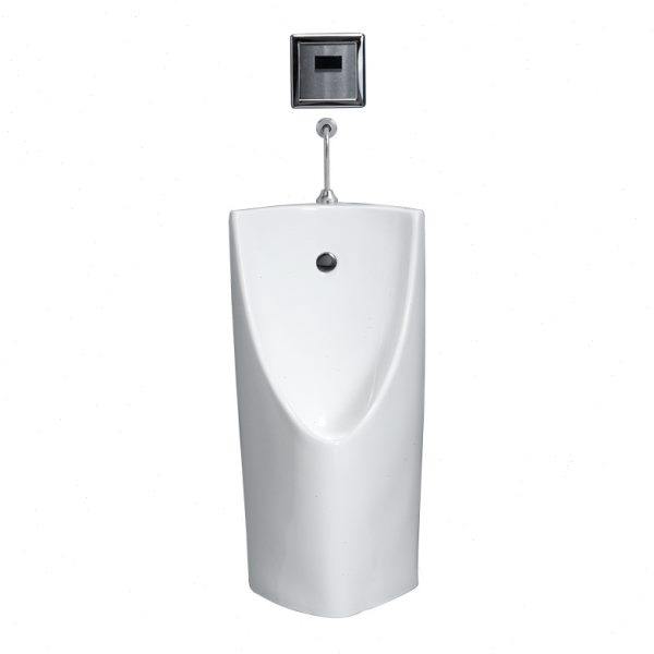 家用挂墙式自动感应小便斗卫生间男士陶瓷小便池厕所落地式尿便器,淘宝优惠券,粉丝福利购,淘宝优惠卷