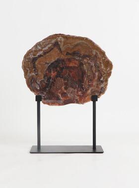 新中式化木MC-TY-67石屏风摆样件板房售楼处书柜装书房软饰品摆设