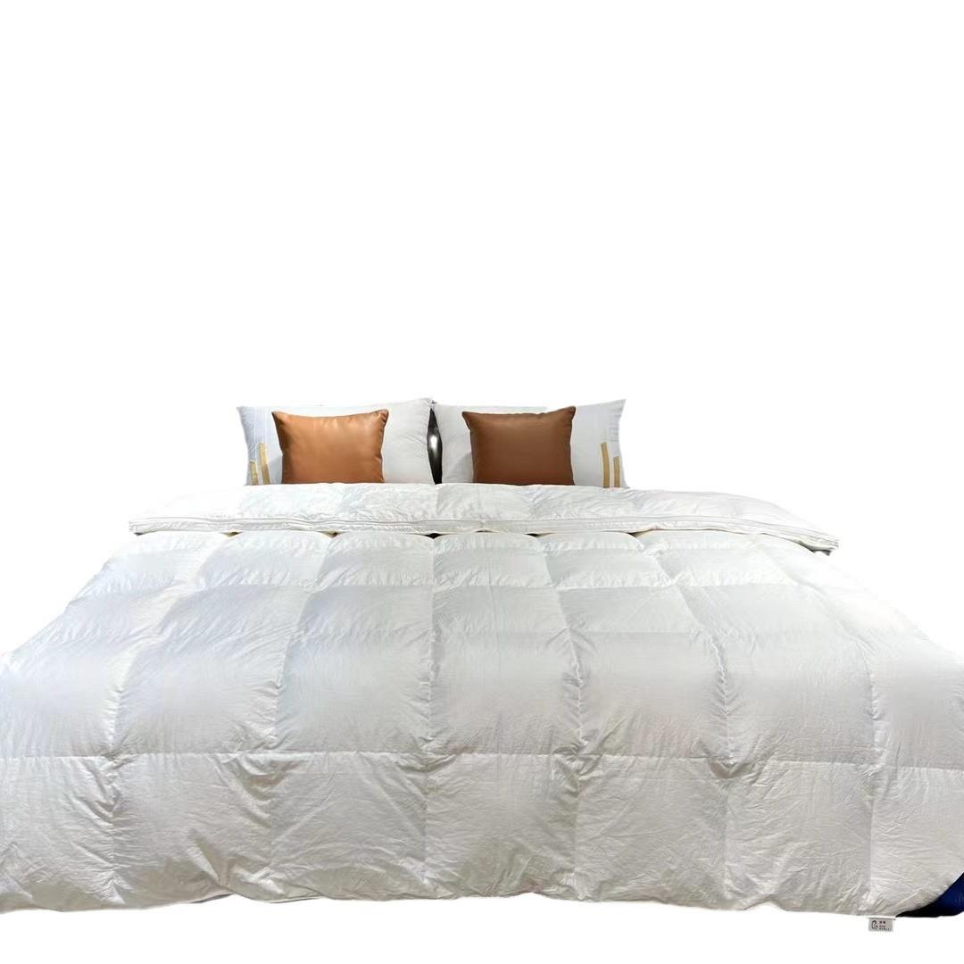 匹马棉二合一子母9被5白绒冬四季被BO芯冬季加厚被鹅保暖 - 图3