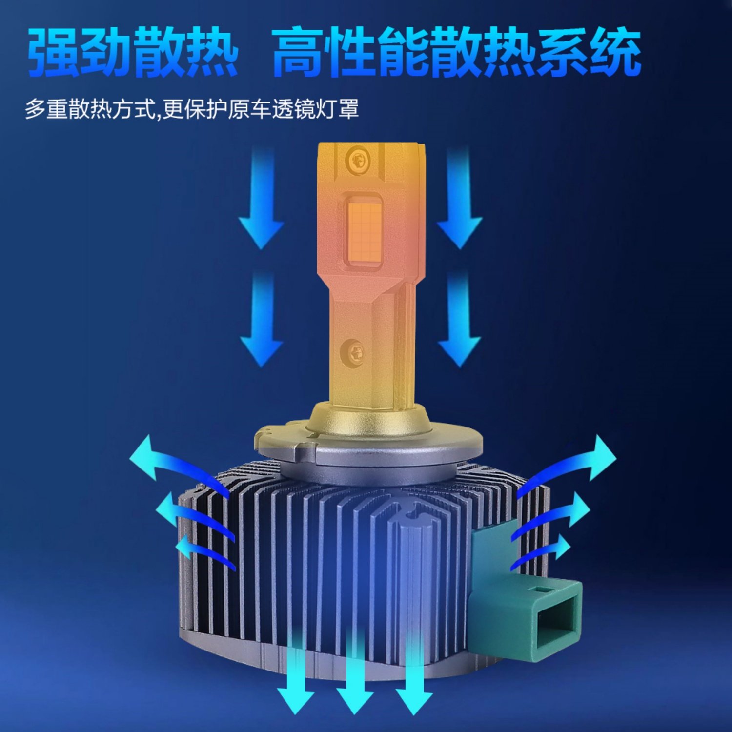 威莱圣D1S LED前大灯 D2S汽车灯泡 超亮聚光D3S适合原车透镜安装,淘宝优惠券,粉丝福利购,淘宝优惠卷