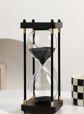 轻奢沙计时摆器办儿童件公室好物桌面客厅家居装饰F97SHMT8品漏高