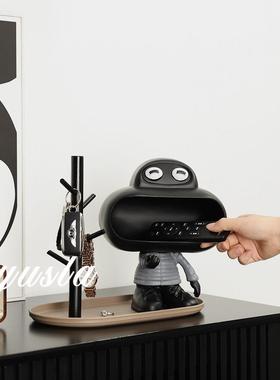 卡VVG摆可爱进门入户品玄关钥匙通收纳托盘软装饰儿童房电视柜客