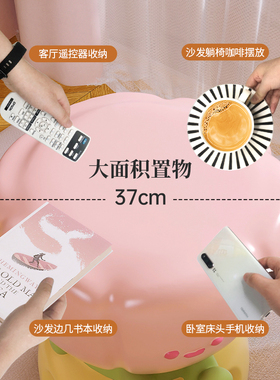 客厅落地大摆件收纳床头沙发旁家居F装饰品托盘郁金香乔迁新居礼