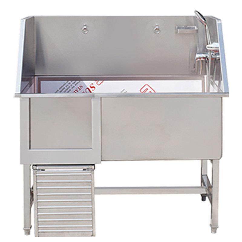 不锈钢宠物洗澡物池大小型犬洗狗池宠店狗宠物浴盆浴不锈钢宠池洗,淘宝优惠券,粉丝福利购,淘宝优惠卷