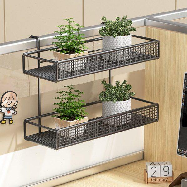 公桌上挂篮工位屏风隔板悬挂式置物架公用品多层收纳整承钧日,淘宝优惠券,粉丝福利购,淘宝优惠卷