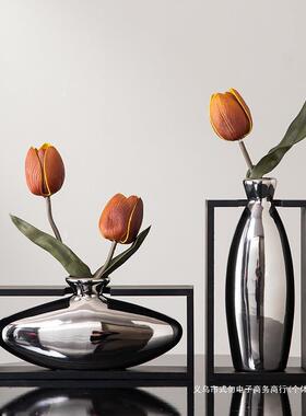 厅摆件轻奢家居饰品电视柜客装饰酒柜感摆茶几餐桌软F97J555J装小