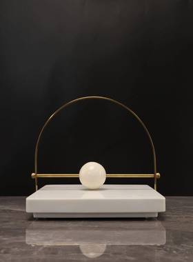 式简约镇纸纸巾架样板房电0347视欧柜房客厅茶几书居软装饰家品摆