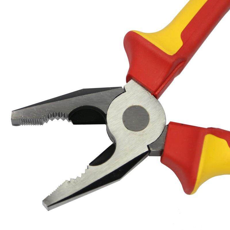 世70332高钳压缘钢丝钳电工钳子VDE100绝0V耐压老无品牌/达虎铬钒,淘宝优惠券,粉丝福利购,淘宝优惠卷