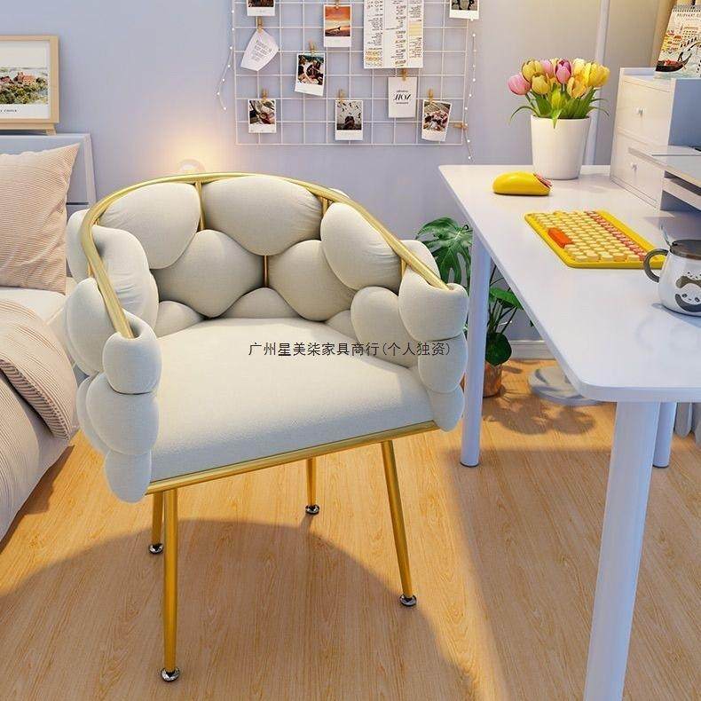 背花瓣泡泡椅简S00151约舒凳梳妆适化妆椅轻奢高椅端美甲椅家用靠休闲椅,淘宝优惠券,粉丝福利购,淘宝优惠卷