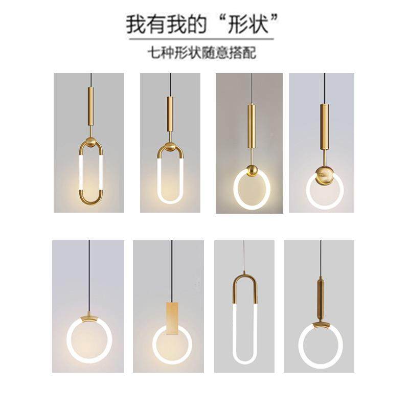耳环简约197样板房吊具创意艺网红床头客头灯厅单术吊灯,淘宝优惠券,粉丝福利购,淘宝优惠卷