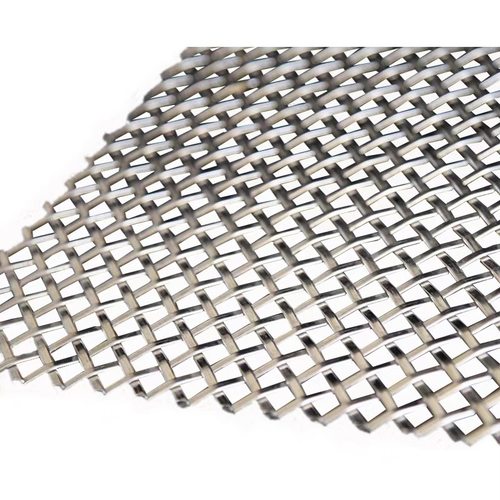 金属网幕墙装饰网吊顶屏风装饰网幕墙装饰编织铁网帘酒店隔断网 - 图3