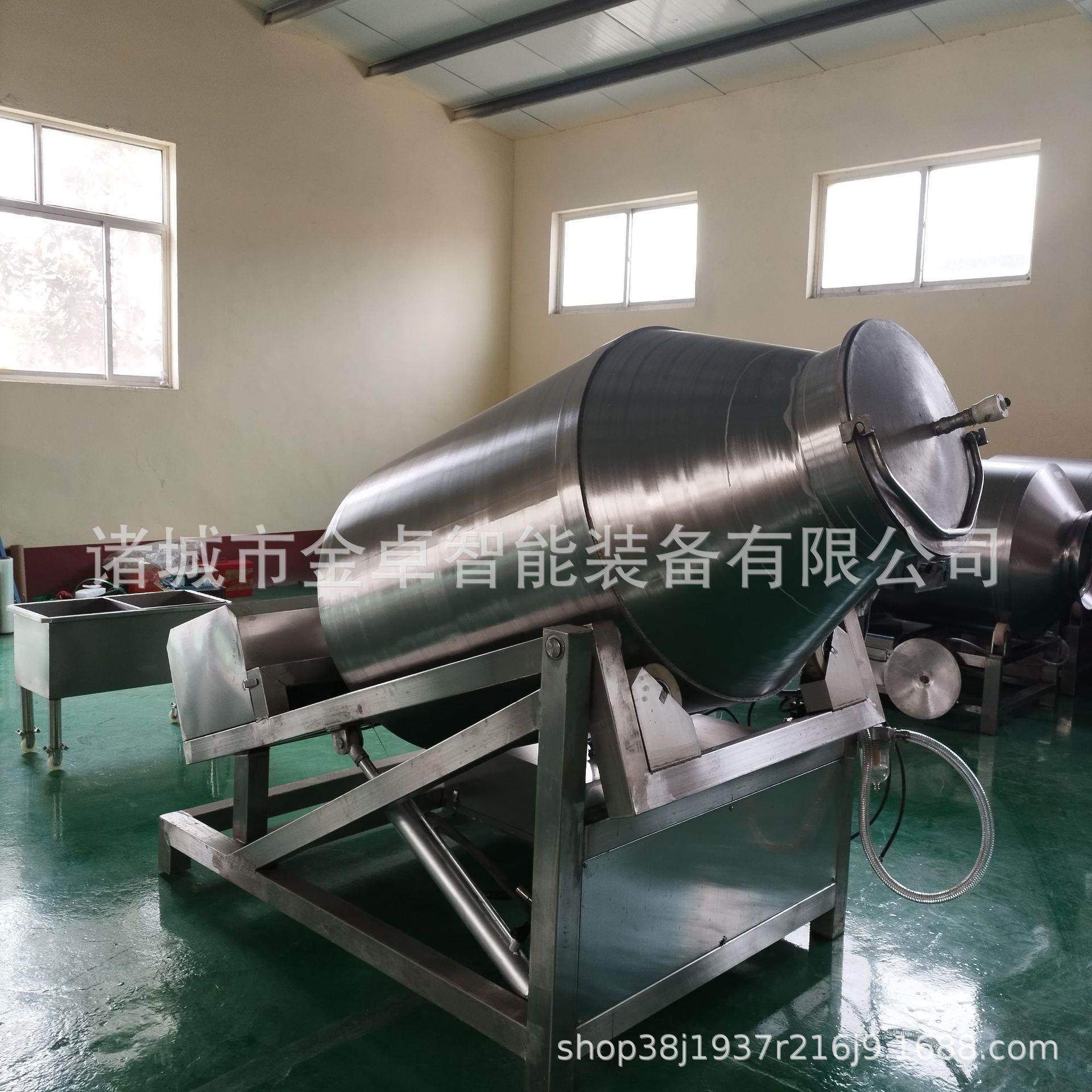 牛羊排腌制机升降滚揉机液压倾斜倒料滚揉设备304食品级不锈钢,淘宝优惠券,粉丝福利购,淘宝优惠卷