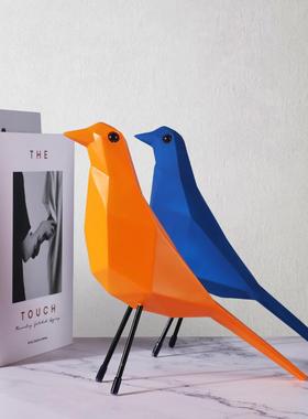 工北欧ins个性小CYXN-001鸟风创意摆件摆客厅设办公室家居树脂艺