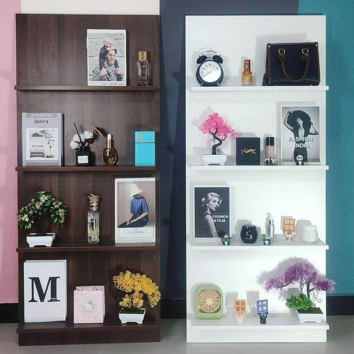 墙壁树形书架网iY555P红ns风刊落地式置物架靠墙杂志架报架收示纳,淘宝优惠券,粉丝福利购,淘宝优惠卷