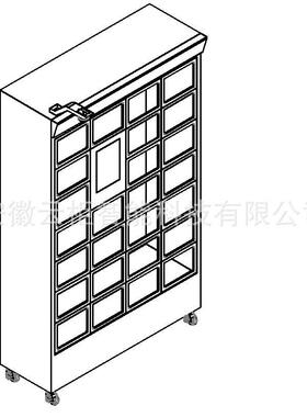 云柜智能美团盒饭加热制冷多功能自动无人商用售货机非标定制厂家
