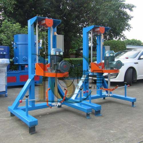 新款高速分散机化工颜料变频分散搅拌机3kw电动升降分散机 - 图0