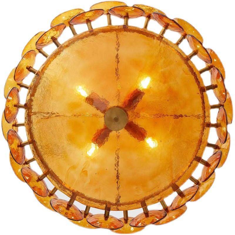 法式轻复古设计色玻璃客厅灯式20茶24年新款美简约卧室奢468餐厅,淘宝优惠券,粉丝福利购,淘宝优惠卷