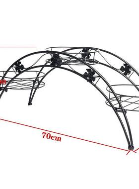 约铁艺简盆园庭院拱HJ-1门型花盆架花金属置地式栽架花盆支架底座