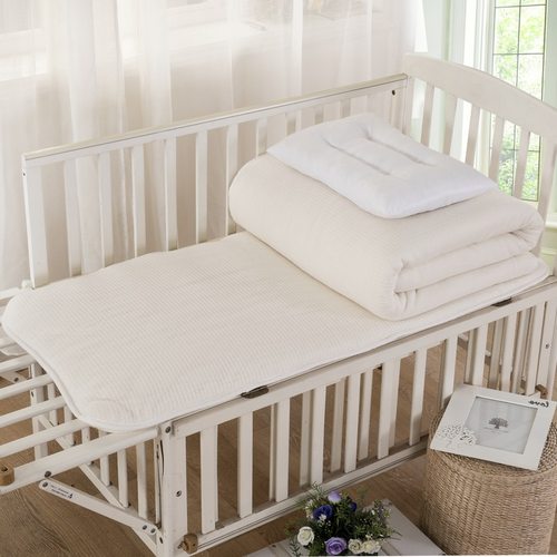 幼儿园被子三件套纯棉被套儿童卡通被褥全棉六件套含芯1.2m床学生 - 图2