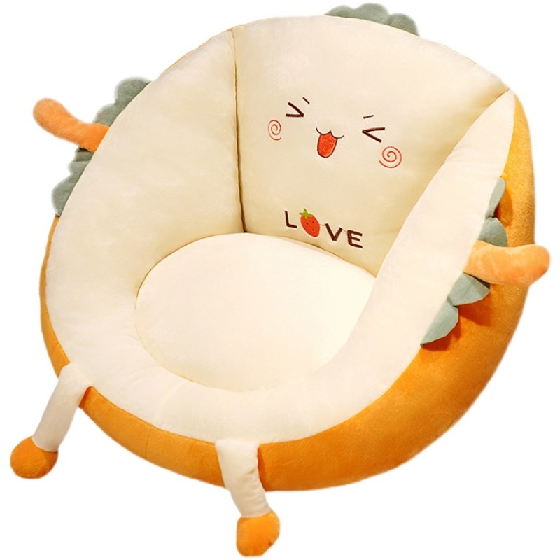 Children's lazy sofa chair pier room bedroom tatami bay window floor O reading cartoon back cushion small sitting