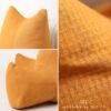 Bedside cushion soft bag maternity neck and waist protector large backrest sofa bed bay window sill reading pillow cushion removable and washable